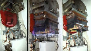 неисправность внутреннего механизма газового котла