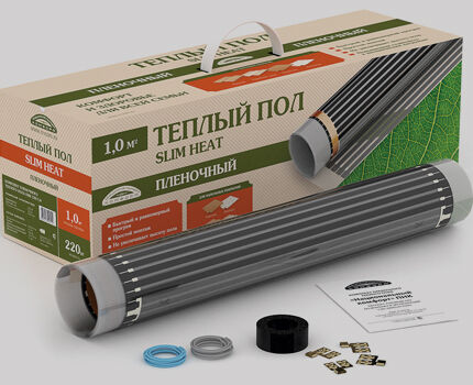 Как выбрать инфракрасный пленочный теплый пол Система теплого пола - комплект