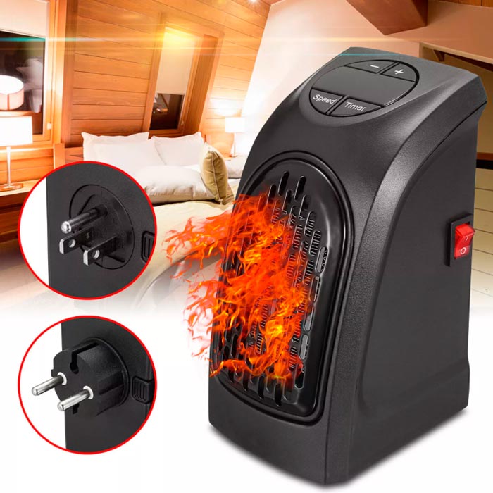 бесполезный тепловентилятор handy heater