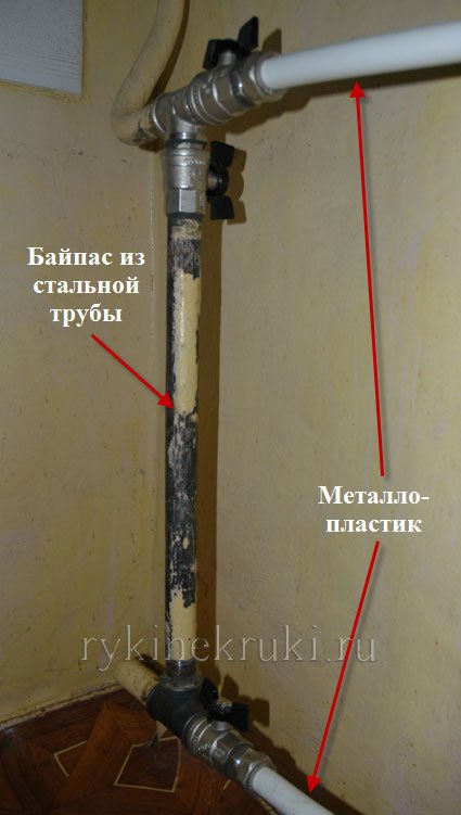 монтаж батарей отопления