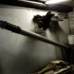 Печь буржуйка в помещении