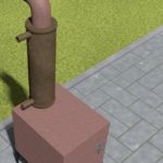 Простой теплообменник на дымоход