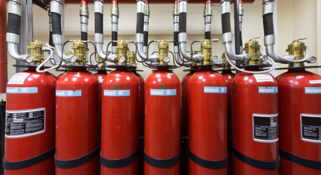 газовое оборудование для пожаротушения