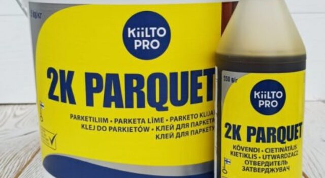 Клей для паркета KIILTO 2 K-PU: Применение и Особенности