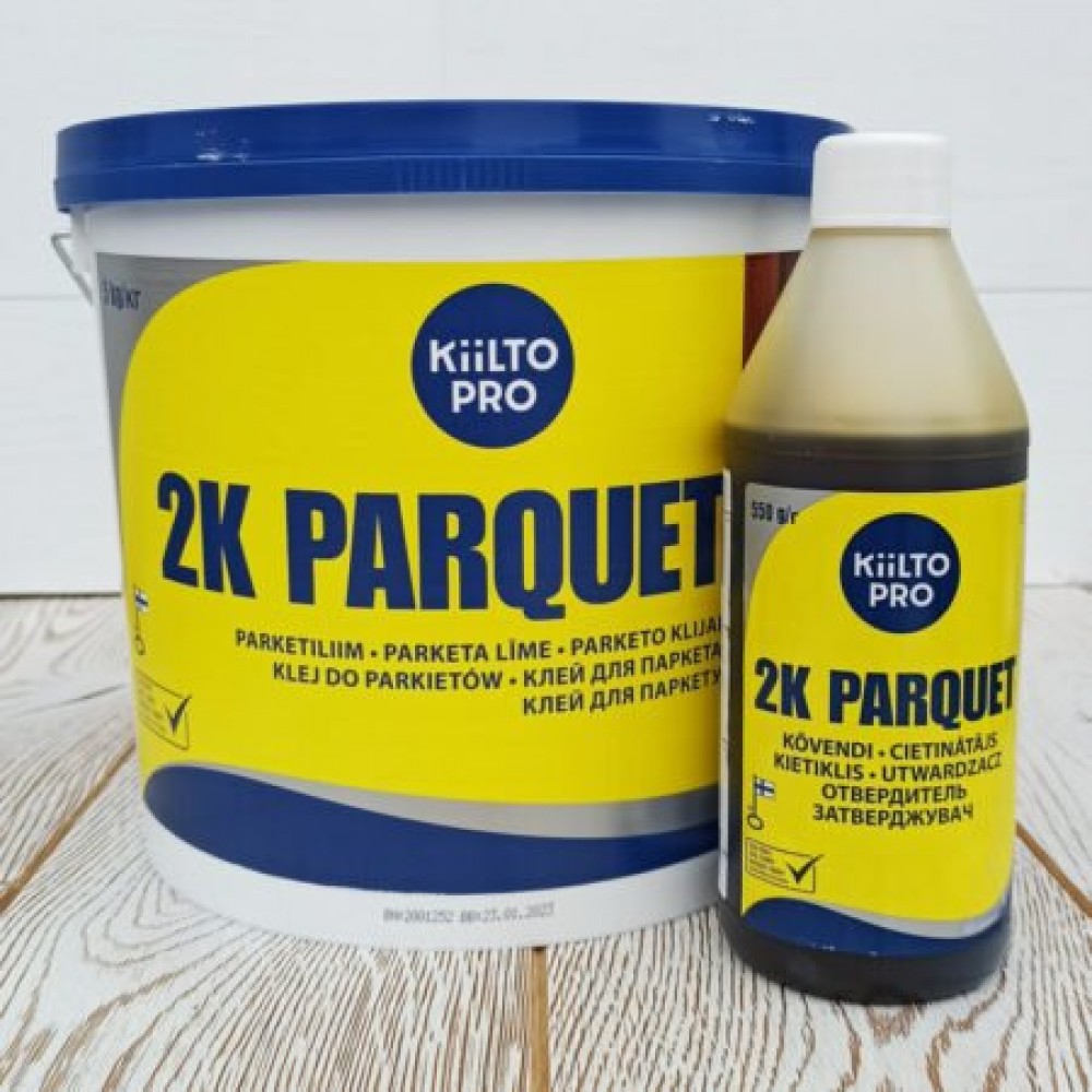 Клей для паркета KIILTO 2 K-PU: Применение и Особенности